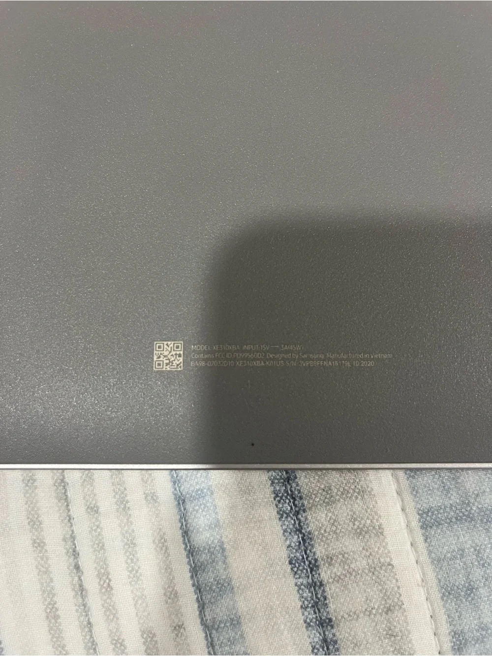 Samsung Silver Laptop with Colorful Sticker Collage